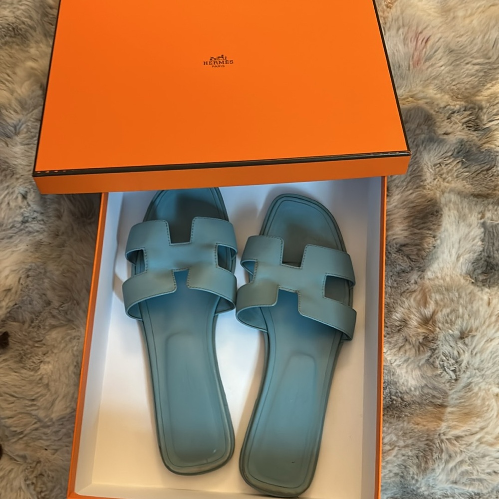 Hermes Oran sandals